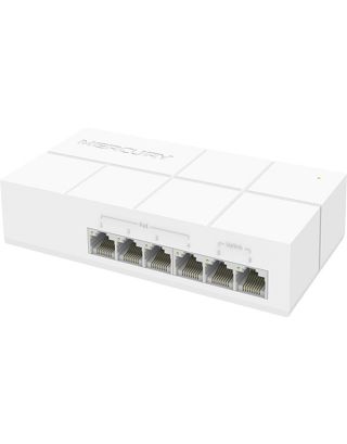 Mercury 6 Port (4 Lan +2 Uplink) 100mbps POE Switch