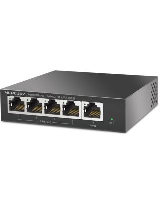 Mercury 5 CHANNEL 3 in 1 AC GIGABIT POE MANAGED PORT SWITCH